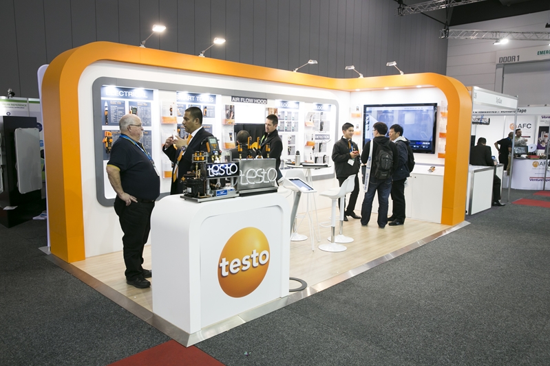 Testo's award-winning stand at ARBS 2016.