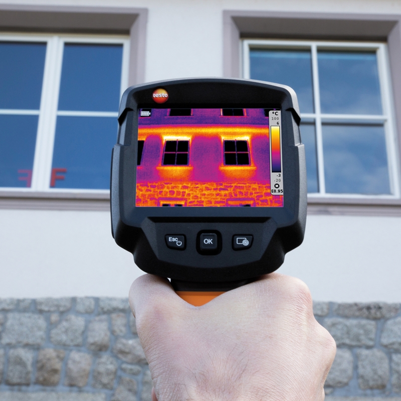 Testo's 871 thermal imaging device helps to detect energy inefficiencies in your facility without invasive maintenance. 