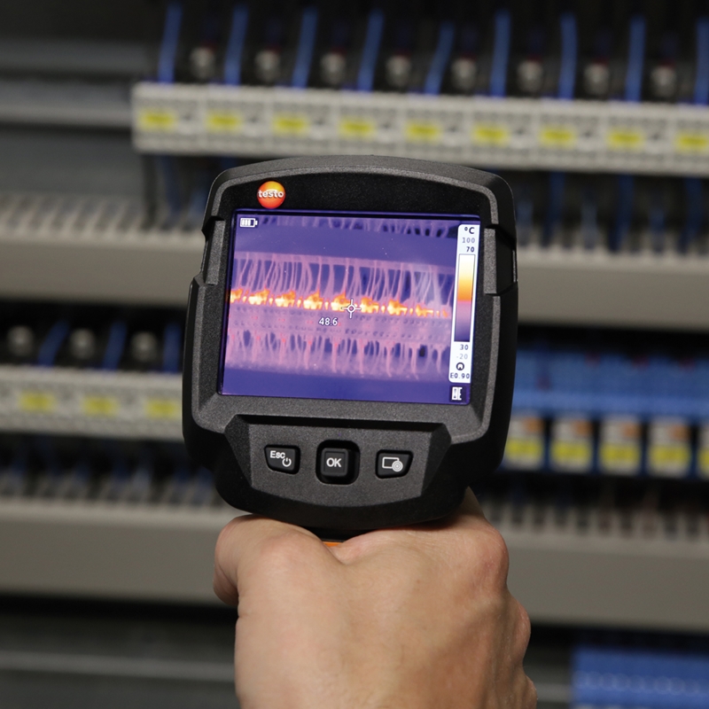 The testo thermal imaging camera 870 series is perfect for preventative maintenance.