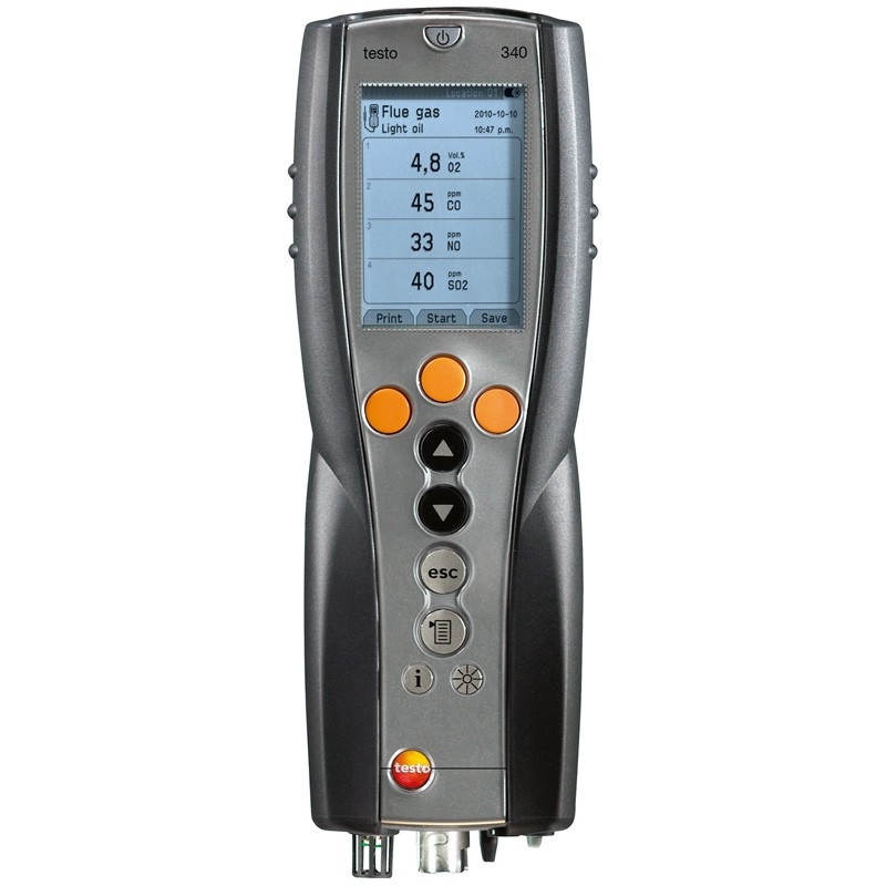 The testo 340 Gas Analyser is the perfect tool for measuring a number of gas parameters. 