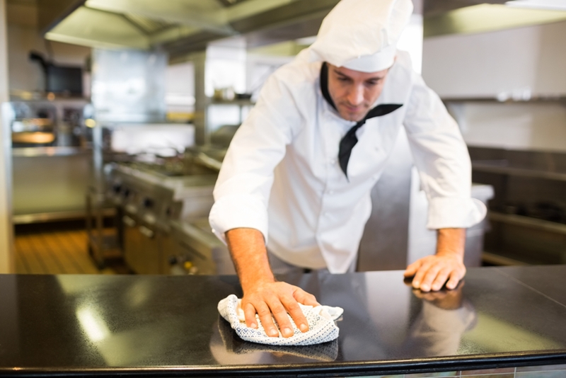 Ensuring your food is served in a clean environment is imperative.