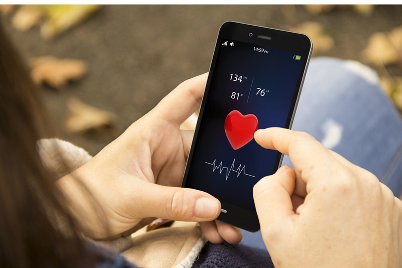 Wearable technology helps doctors track patient heart rates. 