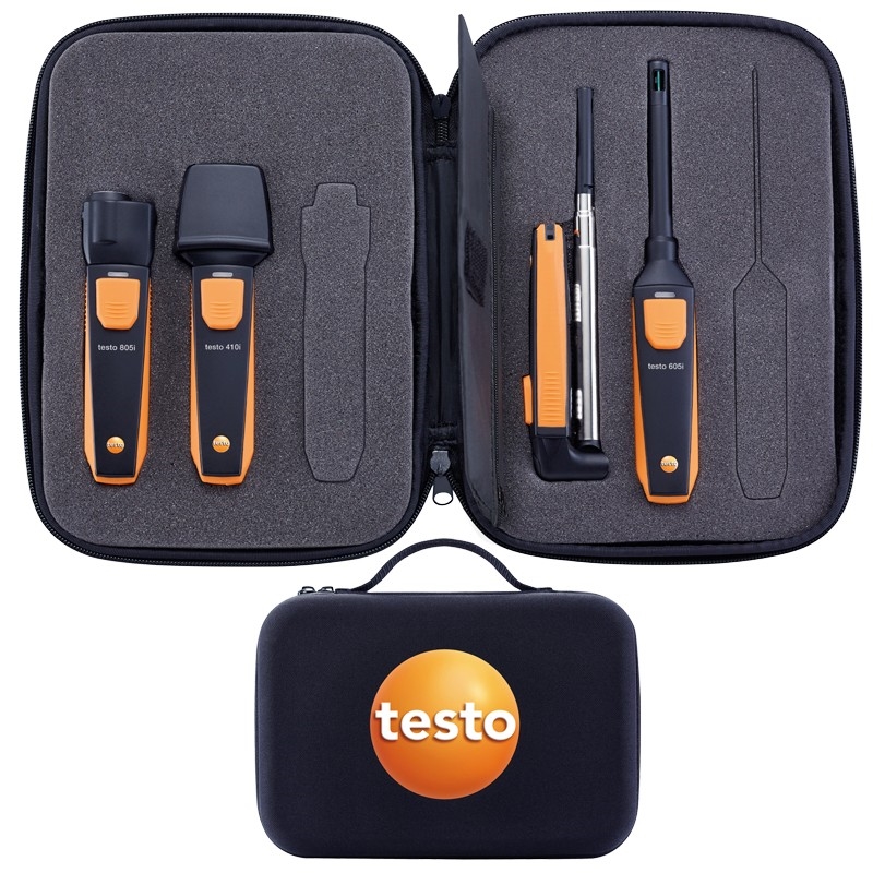 The testo Smart VAC Set offer great functionality for technicians.