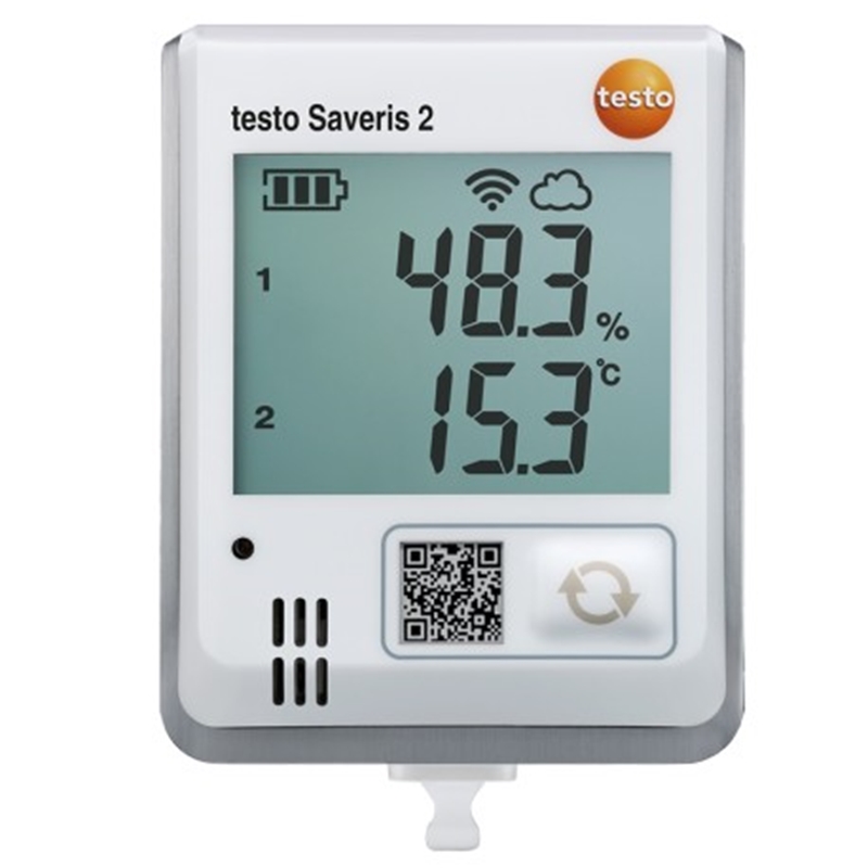 The testo Saveris 2 is ideal for monitoring temperatures overnight.