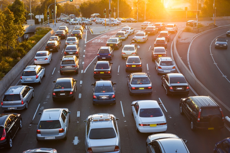 Traffic emissions are a major contributor to high nanoparticle concentration. 