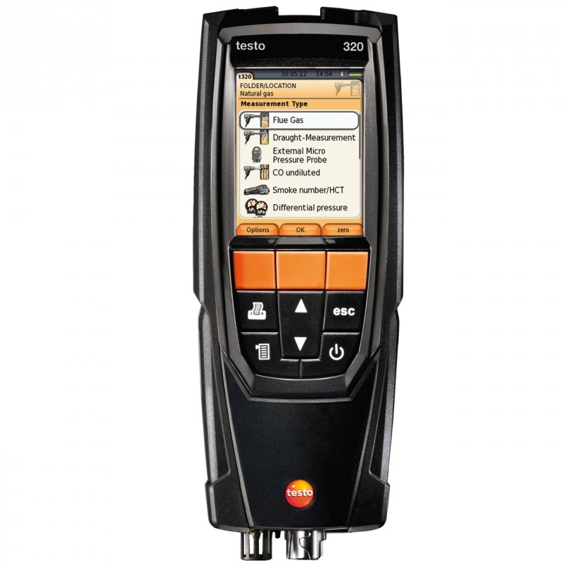 The testo 320 is a sophisticated solution for improved gas detection.