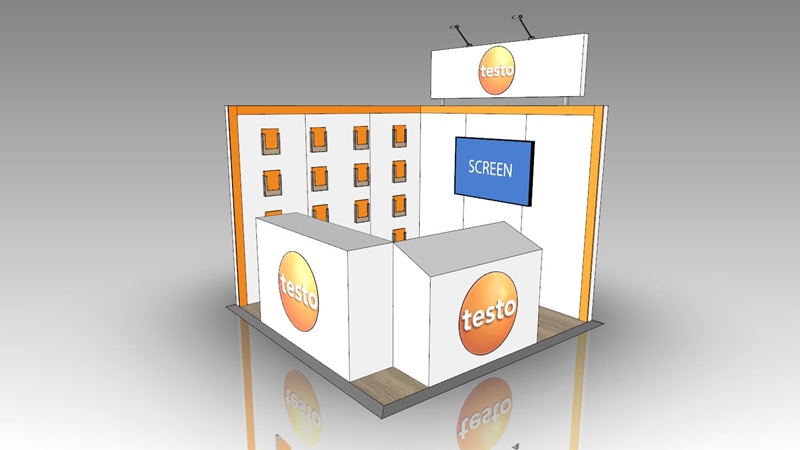 A sneak peek at stand number 2740 where you can find Testo at NMW.