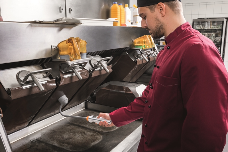 Testo Saveris Restaurant is helping restaurant staff every day.