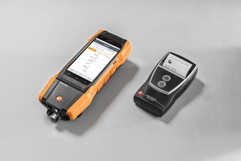 The testo 300 offers unparalleled ability to export and share boiler system performance data.